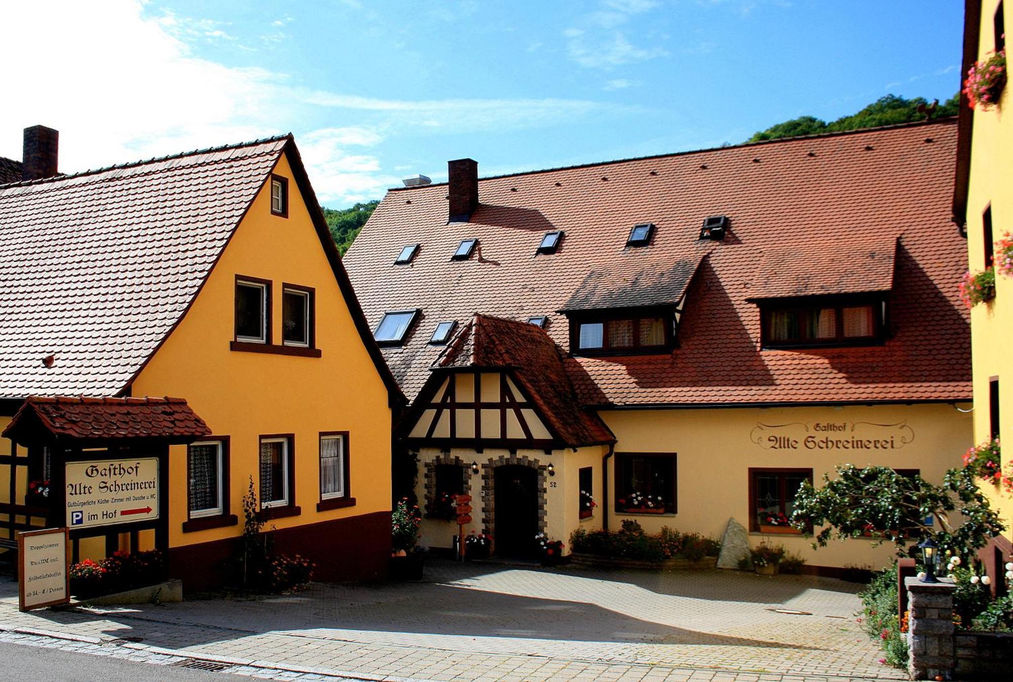 Gasthof Alte Schreinerei Ротенбург-на-Таубері Екстер'єр фото